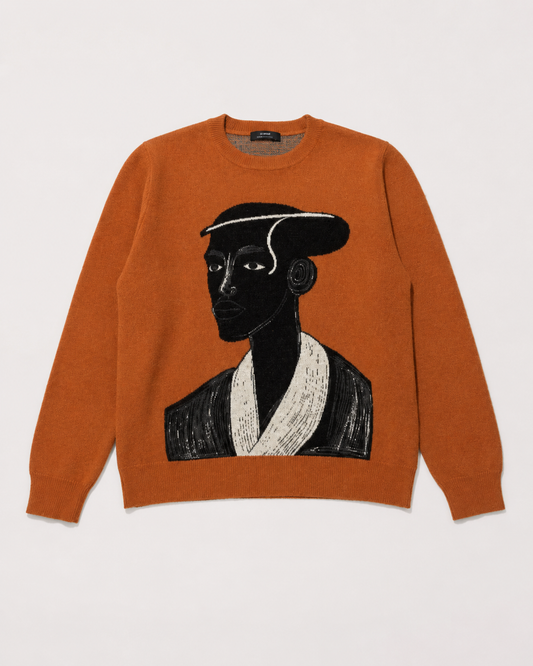 Amasunzu Heritage-Knit Sweater